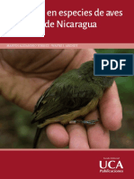La muda de aves en Nicaragua