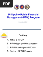 PFM Status Report