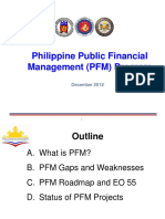 PFM Status Report