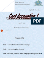 Cost Accounting