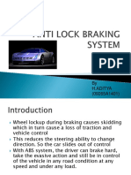 Anti Lock Braking System