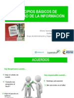 Presentacion Principios Basicos Seguridad de La Informacion PDF