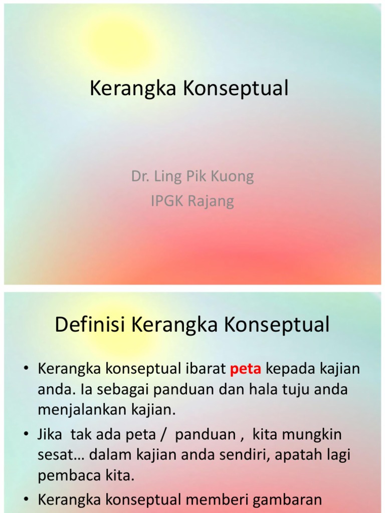 Contoh Kerangka Konseptual | PDF