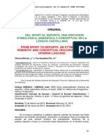 Del Sport Al Deporte PDF