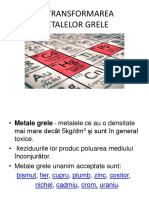 Biotransformarea Metalelor Grele