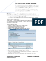 Conversion of Idocs To XML Format at Sap Level: Ale Configuration Steps