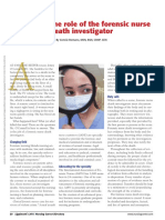 Examining The Role of The Forensic Nurse Death.6 PDF