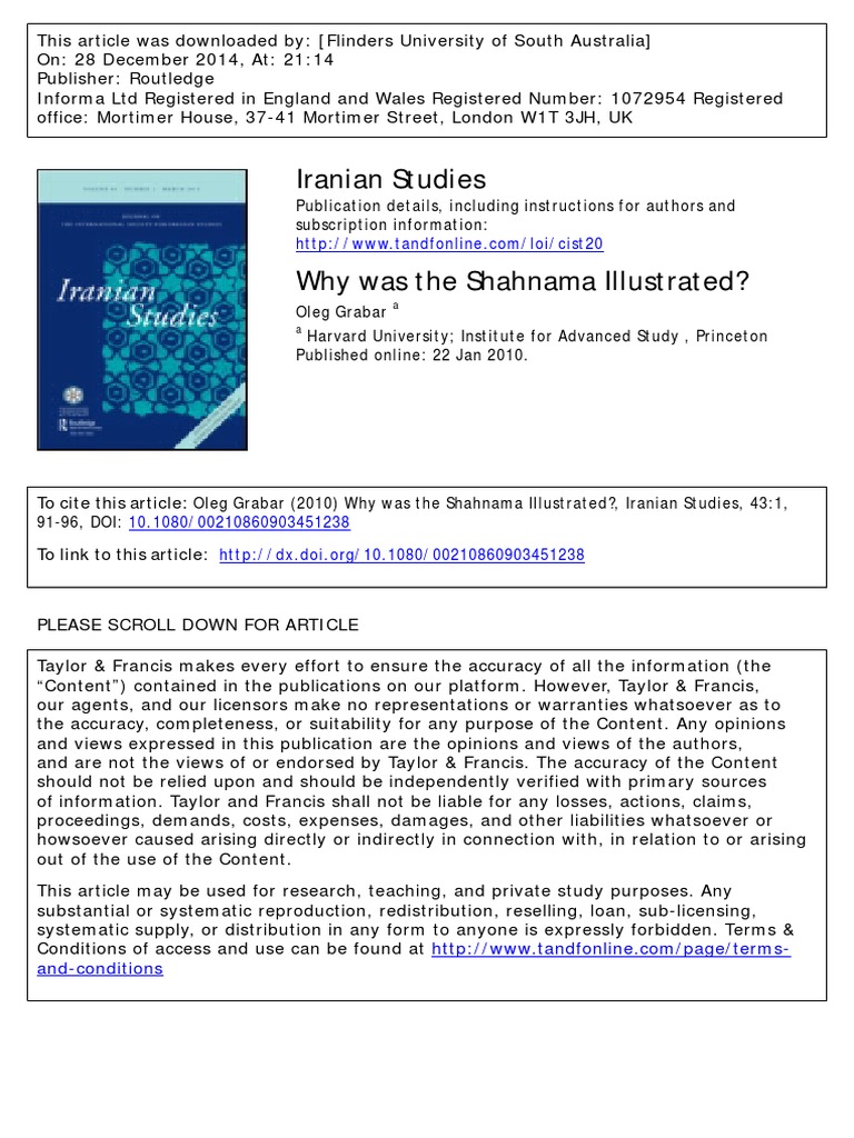 Spring+2019 HIST Islamic+Art+and+Architecture Course+Outline | PDF | Iran