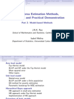 Small Area Estimation Methods, Applications and Practical Demonstration