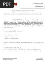 Tutela Cautelar Antecedente