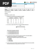 Paper Test for Thermal Physics.docx