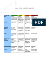 Rubrica Columna de Opinion