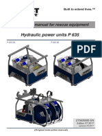 Hydraulic Power Units P 635: Instruction Manual For Rescue Equipment