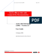 Agfa Dicom Brigde UserGuide