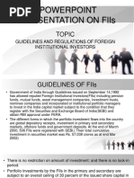 Powerpoint Presentation On FII