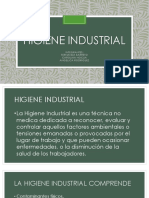 Higiene industrial: contaminantes físicos, químicos y biológicos en el lugar de trabajo