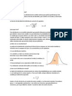 Distribución normal y sus características