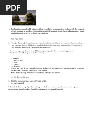 Label Yang Berisi Judul Lukisan Ukuran Nama Seniman Tahun Pembuatan Teknik Gambar Poster