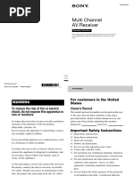 Receiver Manual PDF