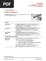 Fradiflex Fugenblech TDB DEDE