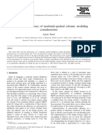 Mass Transfer Efficiency of Randomly-Packed Column: Modeling Considerations