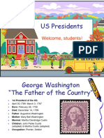 US Presidents: From Washington to Bush in 40 Words