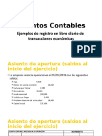 Asientos Contables