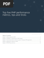 Ebook Top 5 PHP Performance Metrics Tips and Tricks