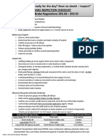 Brake Inspection Check List PDF