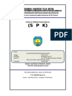 Surat Perintah Kerja Pengadaan IUD KIT Kabupaten Teluk Bintuni