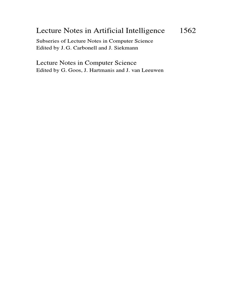 Lecture Notes In Artificial Intelligence 1562 Subseries Of Lecture Notes In Computer Science Pdfdrive Com Pdf Metaphor Cognitive Science