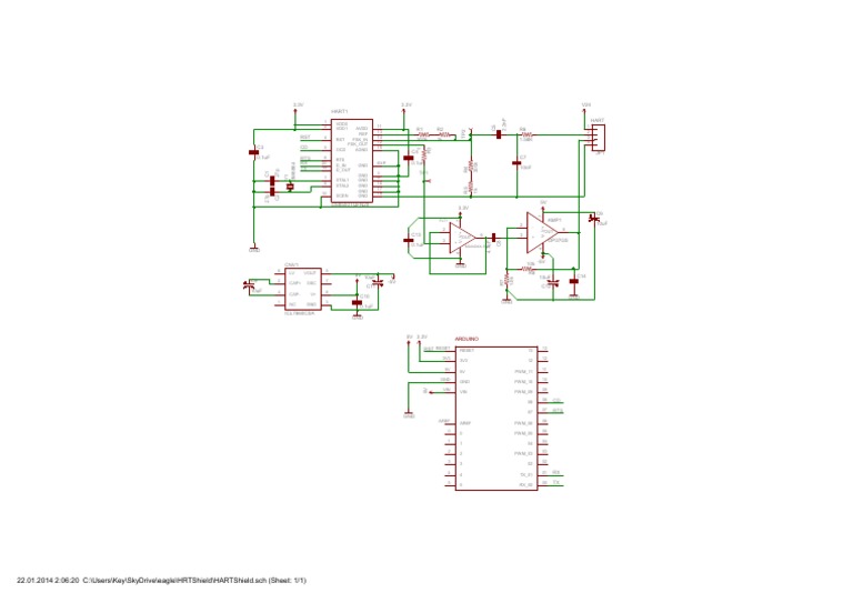 HART Shield Schematic Diagram | PDF