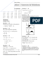 2000 MAV Exam 1 Solutions PDF