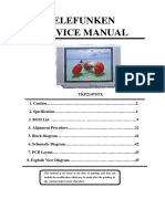 Telefunken Service Manual: TKP2147STX