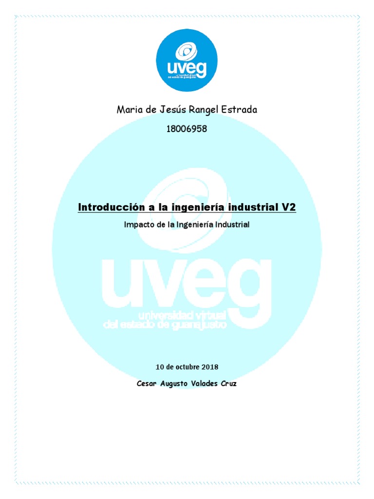 Rangel - Maria de Jesus - Impacto | PDF | Ingeniería Industrial ...