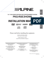 Pkg-Rse3Hdmi: Installation Manual