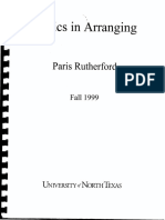 Basics in Arranging PDF