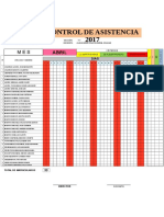 Asistencia Paul - Abril 2017