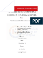 Estructura Administrativa de Las Instituciones Financieras 1