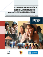 Publicacio N Participacio N Poli Tica Mujer Bolivia WEB IEPALA-1 PDF