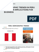 Tendencias Demograficas Perú Al 2050