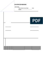 Formato Matriz para Identificacion de Peligros Valoracion de Riesgos y Determinacion de Controles