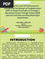 Research Presentation