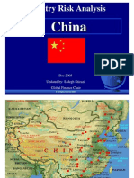 Country Risk Analysis: China