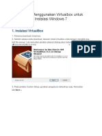 Tutorial Menggunakan Virtualbox Untuk Instalasi Windows 7