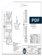 Pulley Double - V Spur Gear: Cad 3D Yogyakarta State University