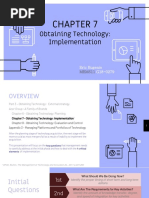 Obtaining Technology - Implementation