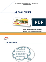 Sesión 1 Los Valores