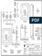 Mặt Bằng Bố Trí Móng, Cột - Tl:1/100