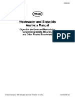 Wastewater and Biosolids Analysis Manual PDF